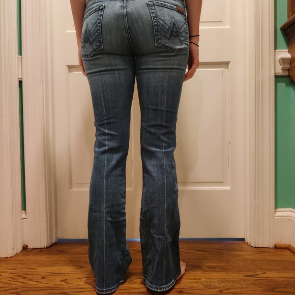 Women's Seven7 flare jeans - Picture 1 of 4